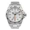 Front Full View Of Rolex 216570WSO Stainless Steel Watch Pre Owned Condition {Product Condition}