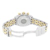 Back View Of {Caseback} Back Case And Open Stainless and Solid Gold Band Of Breitling B13356 Watch Pre Owned Condition