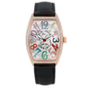 Front Full View Of Franck Muller 5851 M SC COLDRM D1R Rose Gold Watch Pre Owned Condition Good