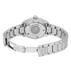 Back View Of Screwback Back Case And Open Stainless Steel Band Of OMEGA 2573.70.00 Watch Pre Owned Condition