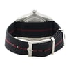 Back View Of Solid Back Case And Closed Canvas Band Of TUDOR M79830RB-0003 Watch Unworn Condition
