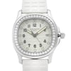 Up Close Front Facing Picture Of Patek Philippe 5067A-011 Stainless Steel Watch Unworn Condition