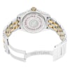 Back View Of {Caseback} Back Case And Open Stainless and Solid Gold Band Of Breitling B49350 Watch Pre Owned Condition