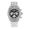 Front Full View Of Breitling AB011011/B967-375A Stainless Steel Watch Pre Owned Condition {Product Condition}