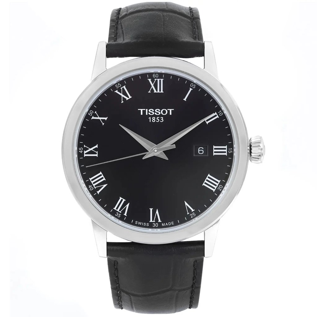 Front Full View Of Tissot T1294101605300 Stainless Steel Watch Display Model Condition Excellent