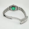 Back View Of Solid Back Case And Open Stainless Steel Band Of Rolex 116234 Watch Pre Owned Condition