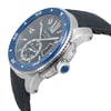 View Of Crown Facing Side Of Cartier WSCA0010  Stainless Steel Watch Pre Owned Condition