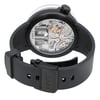 Back View Of Exhibition Back Case And Closed Rubber Band Of HYT H01059-A Watch New Condition
