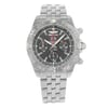 Front Full View Of Breitling A4436010/BB71-379A Stainless Steel Watch Display Model Condition {Product Condition}