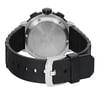 Back View Of Screwback Back Case And Closed Rubber Band Of TAG Heuer CAC1111.BT0705 Watch Pre Owned Condition