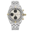 Front Full View Of Breitling B13050.1 Stainless Steel Watch Pre Owned Condition {Product Condition}