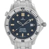 Up Close Front Facing Picture Of OMEGA 2532.80.00 Stainless Steel Watch Pre Owned Condition