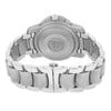 Back View Of {Caseback} Back Case And Closed Stainless Steel Band Of Baume & Mercier 65390 Watch Pre Owned Condition