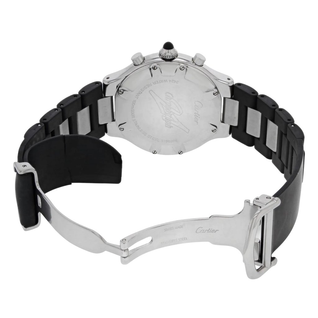 6th image of Cartier Chronoscaph Wristwatch, PreOwned condition