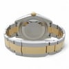 Back View Of Screwback Back Case And Closed Stainless Steel,Yellow Gold Band Of Rolex 326933 Watch Pre Owned Condition