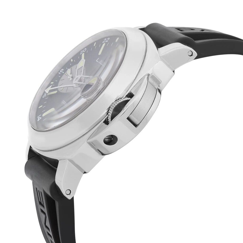 View Of Crown Facing Side Of Panerai PAM00088 Stainless Steel Watch Pre Owned Condition