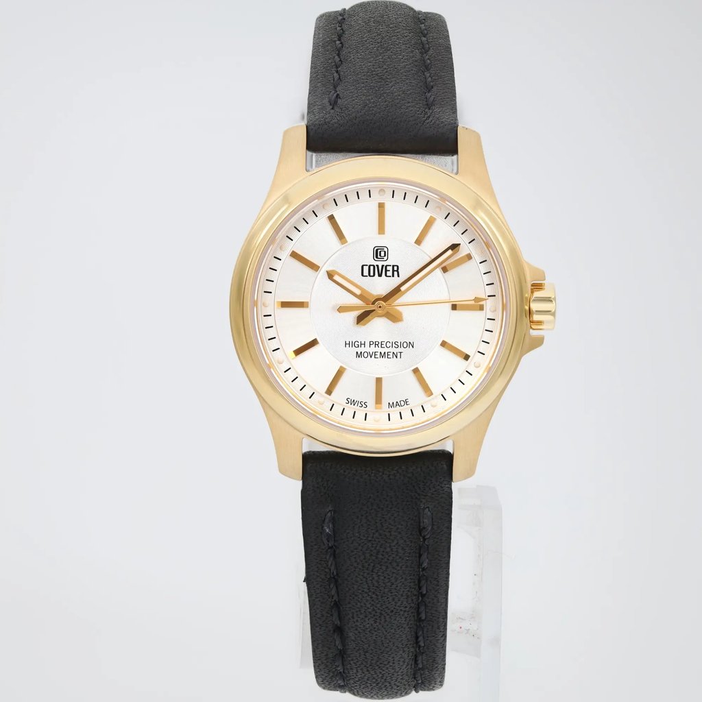 Front Full View Of COVER CO201.15 Stainless Steel Watch New With Defects Condition Excellent