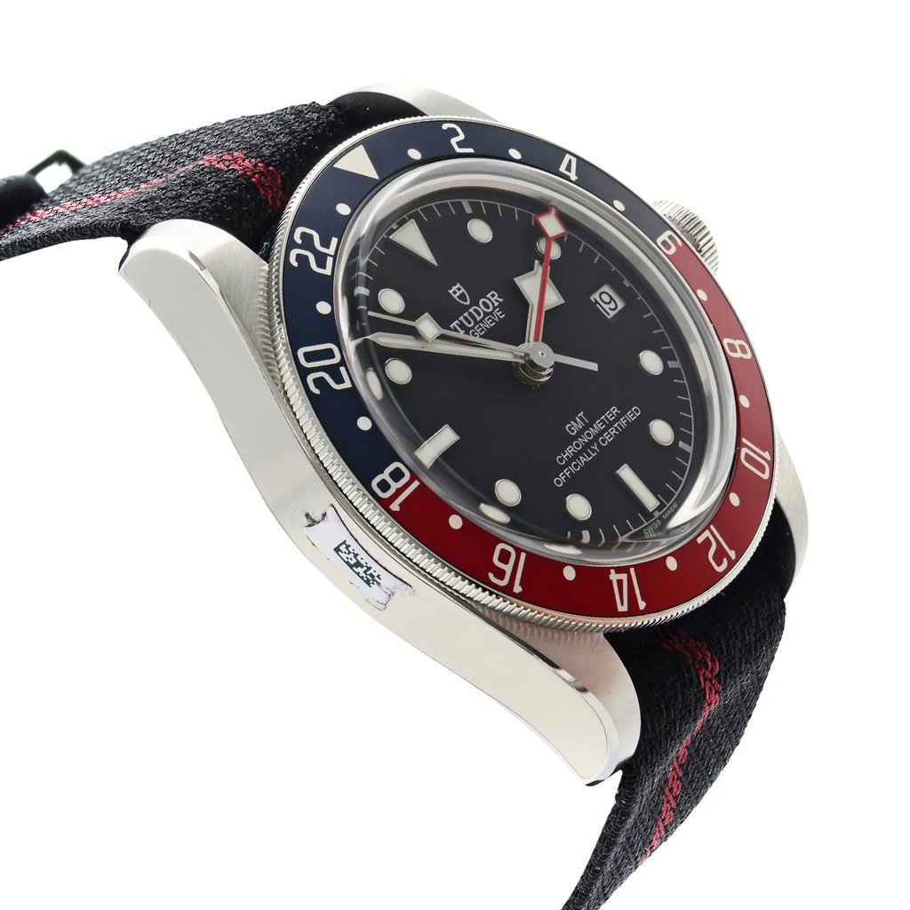 View Of Opposite Crown Facing Side Of TUDOR M79830RB-0003 Stainless Steel Watch Unworn Condition