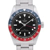Up Close Front Facing Picture Of TUDOR M79830RB-0001 Stainless Steel Watch Pre Owned Condition