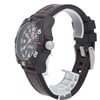 View Of Crown Facing Side Of Luminox XS.3035 Carbon Watch Pre Owned Condition