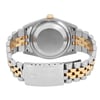 Back View Of Solid Back Case And Closed Stainless Steel,Yellow Gold Band Of Rolex 16233 Watch Pre Owned Condition