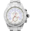 Up Close Front Facing Picture Of Rolex 116689 White Gold Watch Pre Owned Condition