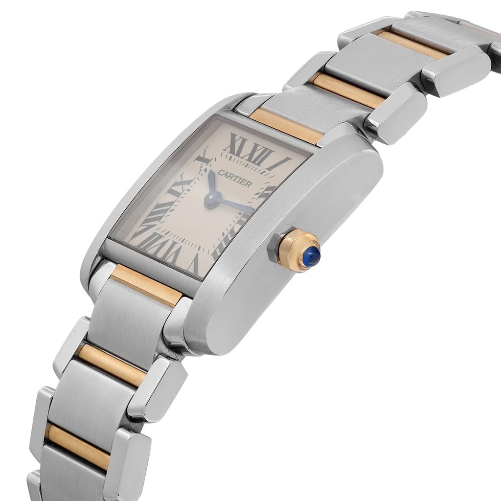 3rd image of Cartier Cartier Tank Française Wristwatch, PreOwned condition