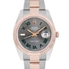 Up Close Front Facing Picture Of Rolex 126331 Stainless Steel Watch Unworn Condition