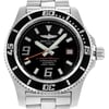Up Close Front Facing Picture Of Breitling A1739102/BA80-162A Stainless Steel Watch Display Model Condition