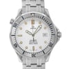 Up Close Front Facing Picture Of OMEGA 2532.20.00 Stainless Steel Watch Pre Owned Condition