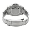 Back View Of Screwback Back Case And Closed Stainless Steel Band Of Rolex 116710LN Watch Pre Owned Condition