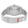 Back View Of Solid Back Case And Closed Stainless Steel Band Of Rolex 126300  Watch Unworn Condition