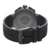 Back View Of Solid Back Case And Closed Silicone,Rubber Band Of Tissot T111.417.37.441.00 Watch Pre Owned Condition