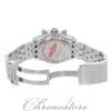 Back View Of {Caseback} Back Case And Open Stainless Steel Band Of Breitling A4436010 / BB71-379A Watch Pre Owned Condition
