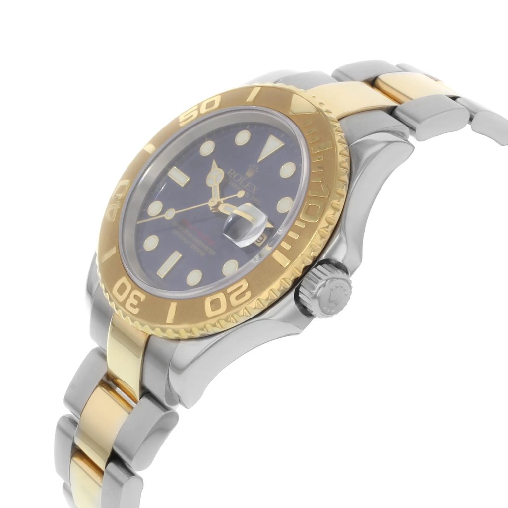 View Of Crown Facing Side Of Rolex 16623 Stainless Steel Watch Pre Owned Condition