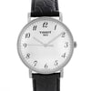 Up Close Front Facing Picture Of Tissot T109.410.16.032.00 Stainless Steel Watch New Without Tags Condition