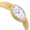 View Of Opposite Crown Facing Side Of Patek Philippe 3744-1 Gold 18kt Watch Pre Owned Condition