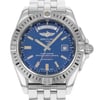 Up Close Front Facing Picture Of Breitling A45320B9/C902-375A Stainless Steel Watch Pre Owned Condition