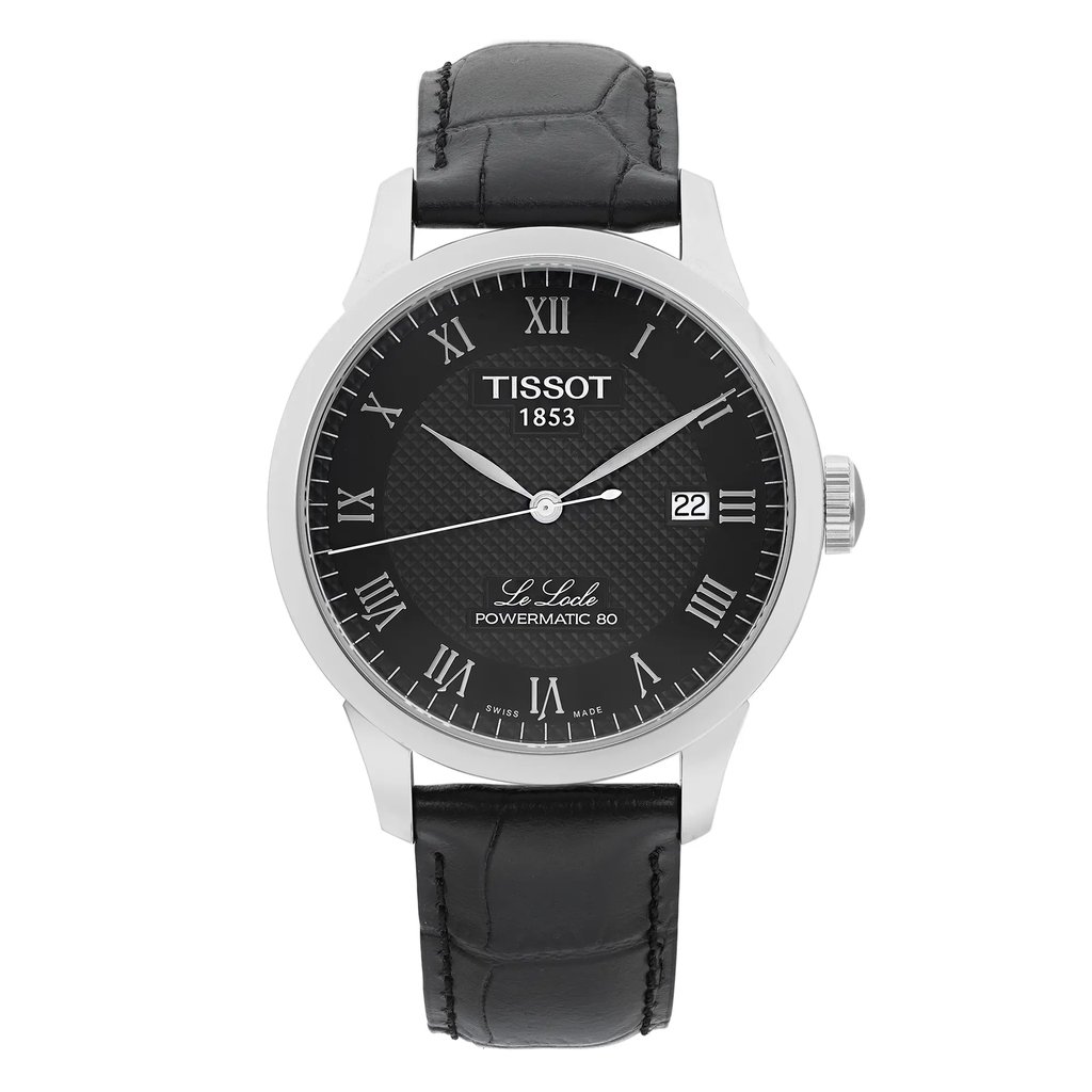 Front Full View Of Tissot T006.407.16.053.00 Stainless Steel Watch Unworn Condition Excellent