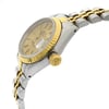 View Of Crown Facing Side Of Rolex 69173 Stainless Steel Watch Pre Owned Condition
