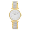 Front Full View Of Longines L4.755.2.11.7 Stainless Steel Watch Pre Owned Condition {Product Condition}