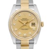 Up Close Front Facing Picture Of Rolex 116233 Stainless Steel Watch Pre Owned Condition
