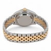Back View Of Solid Back Case And Closed Stainless Steel,Yellow Gold Band Of Rolex 279173 chij Watch Pre Owned Condition