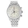 Front Full View Of Breitling A2432212-G571SS Stainless Steel Watch Pre Owned Condition {Product Condition}