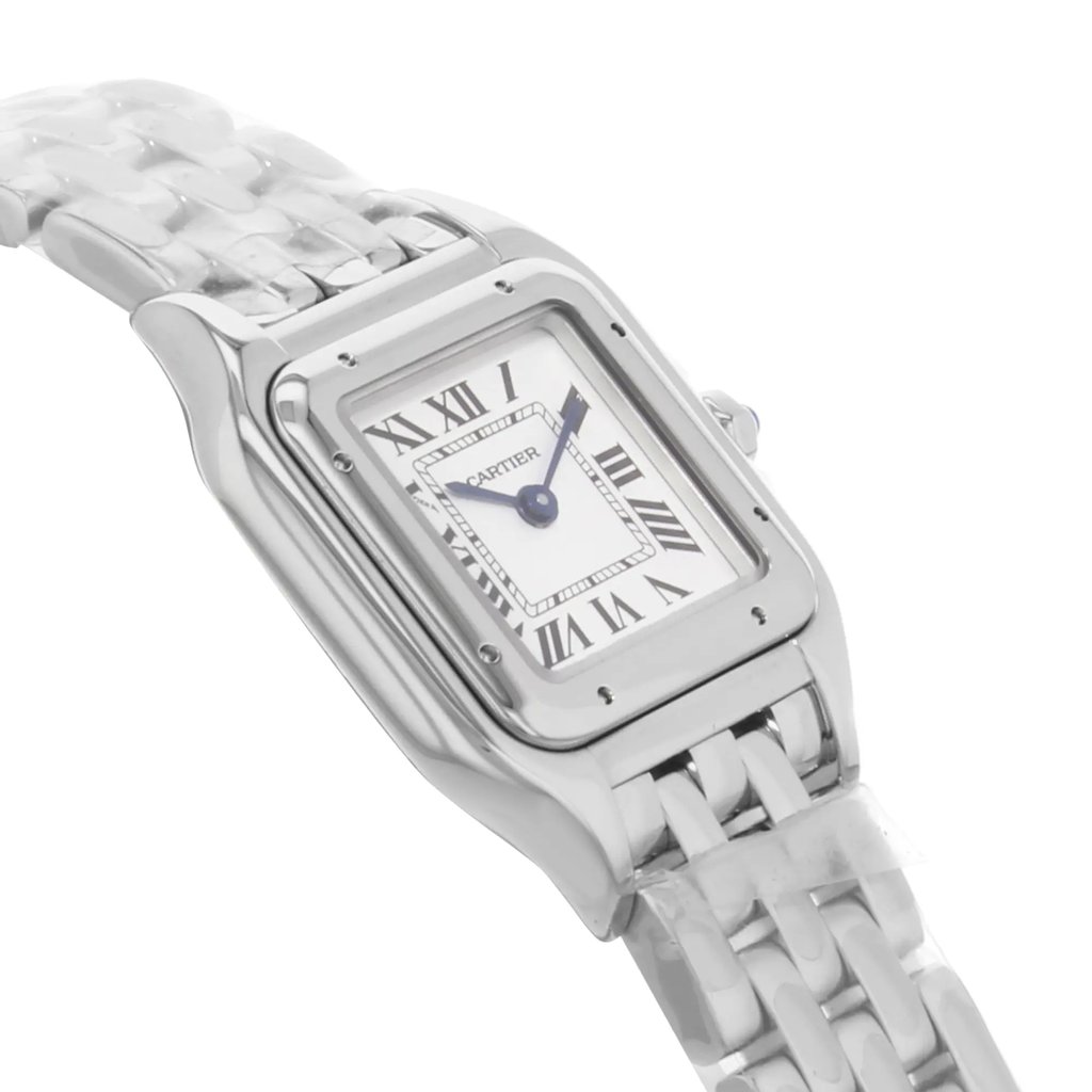 View Of Opposite Crown Facing Side Of Cartier WSPN0006 Stainless Steel Watch Unworn Condition