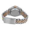 Back View Of Solid Back Case And Closed Stainless Steel,Yellow Gold Band Of Rolex 69173 Watch Pre Owned Condition