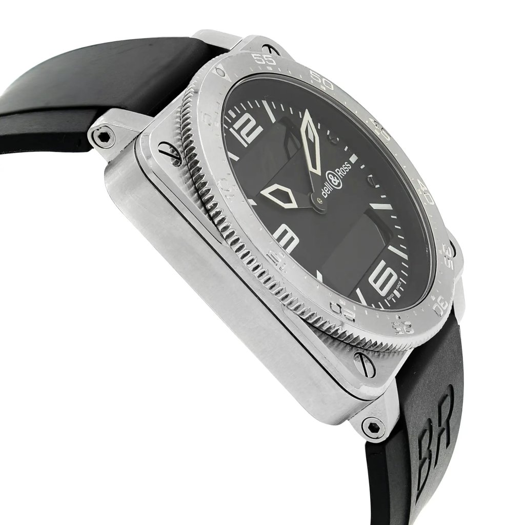 4th image of Bell & Ross BR0392-AVIA-ST Wristwatch, PreOwned condition