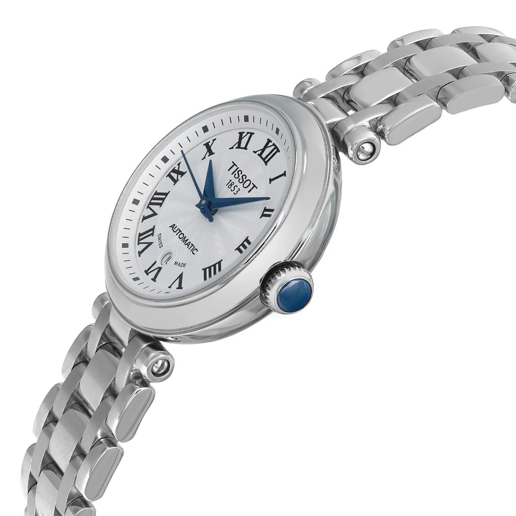 View Of Crown Facing Side Of Tissot T126.207.11.013.00 Stainless Steel Watch Unworn Condition