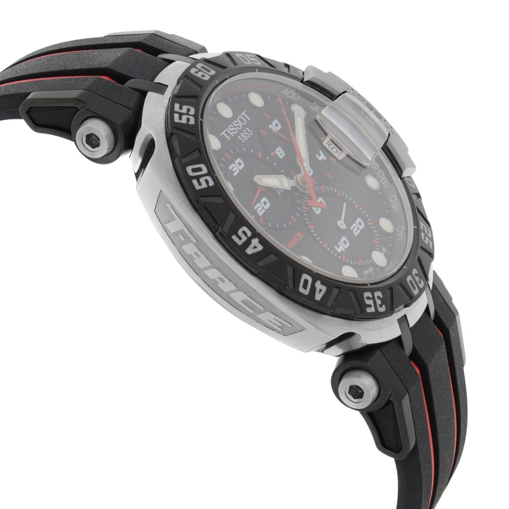 View Of Opposite Crown Facing Side Of Tissot T092.417.27.201.00 Stainless Steel Watch New With Defects Condition