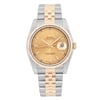 Front Full View Of Rolex 116233 Stainless Steel Watch Pre Owned Condition Excellent